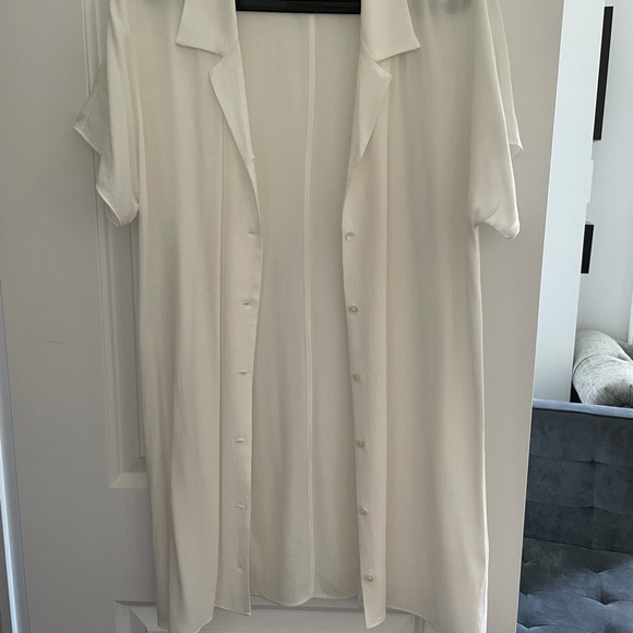 Wilfred Free Crepe Button Down Dress - Picture 4 of 4